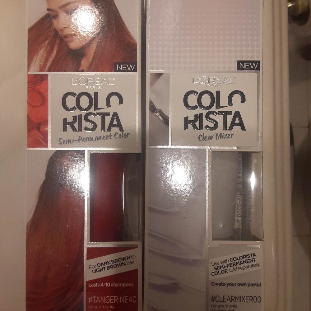 New Loreal Colorista Semi Permanent Hair Color